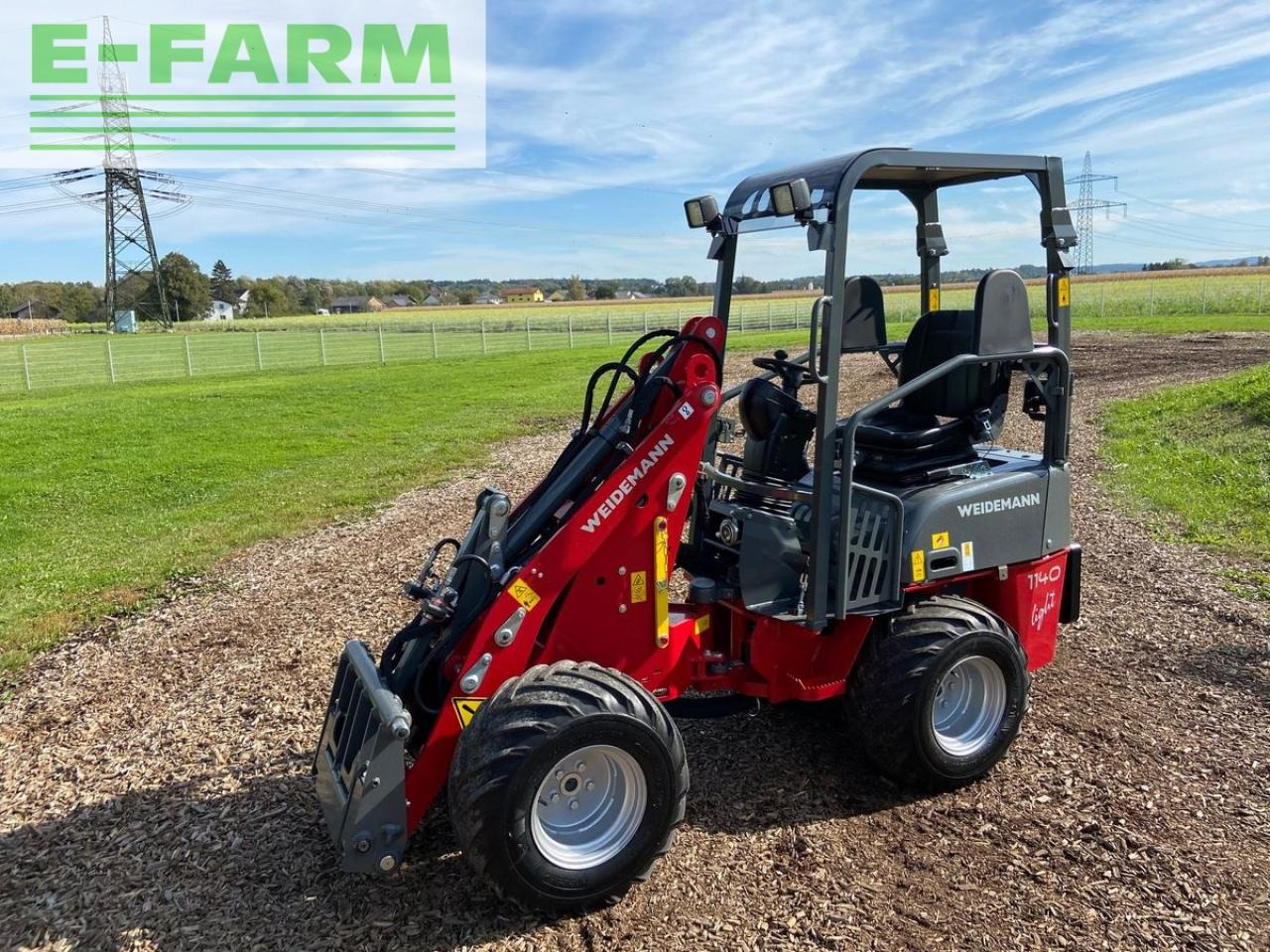 Weidemann 1140 light hoftrac aktion - Компактный фронтальный погрузчик: фото 2 Weidemann 1140 light hoftrac aktion - Компактный фронтальный погрузчик: фото 2