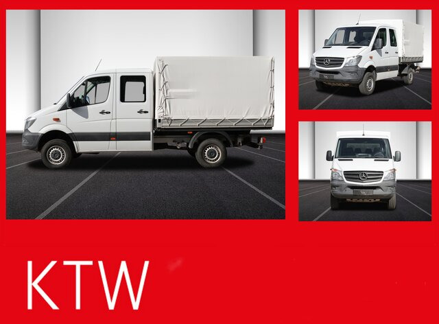 MERCEDES-BENZ Sprinter 316CDI DOKA,Allrad,AHK,TCO,Standhzg. - Тентованный фургон, Грузопассажирский фургон: фото 1 MERCEDES-BENZ Sprinter 316CDI DOKA,Allrad,AHK,TCO,Standhzg. - Тентованный фургон, Грузопассажирский фургон: фото 1