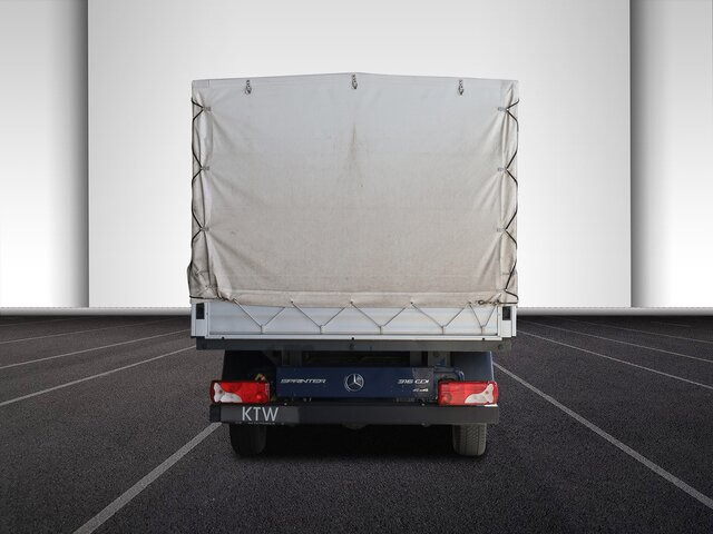 Тентованный фургон, Грузопассажирский фургон MERCEDES-BENZ Sprinter 316CDI DOKA,Allrad,Klima: фото 21