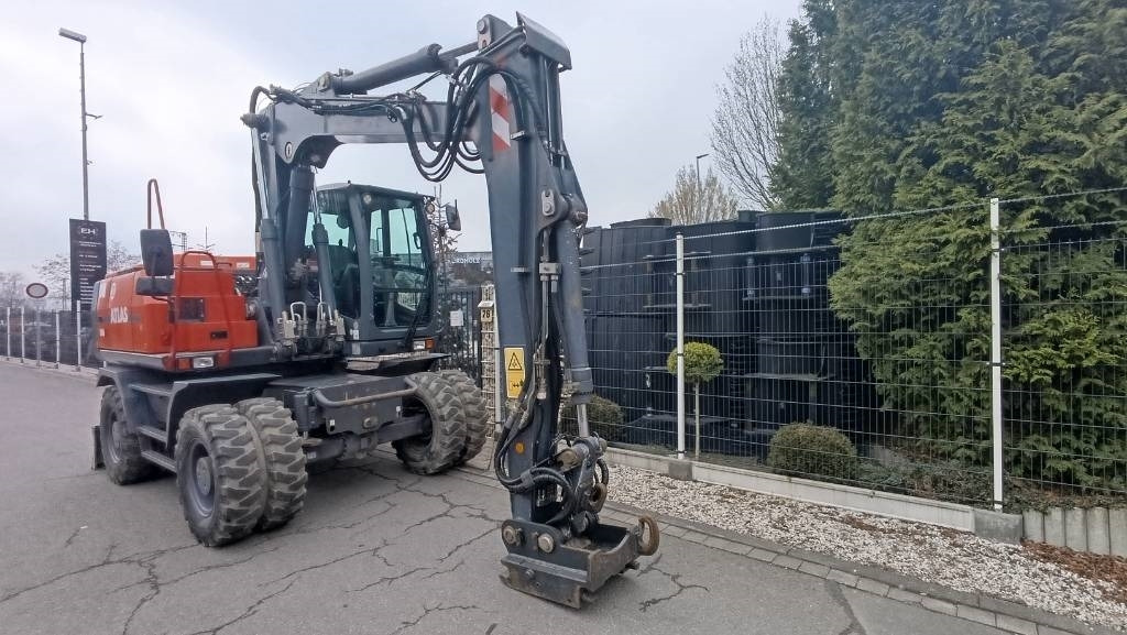 Atlas 160 W, Schnellwechsler OQ 70/55, Straßenzulassung - Колёсный экскаватор: фото 5 Atlas 160 W, Schnellwechsler OQ 70/55, Straßenzulassung - Колёсный экскаватор: фото 5