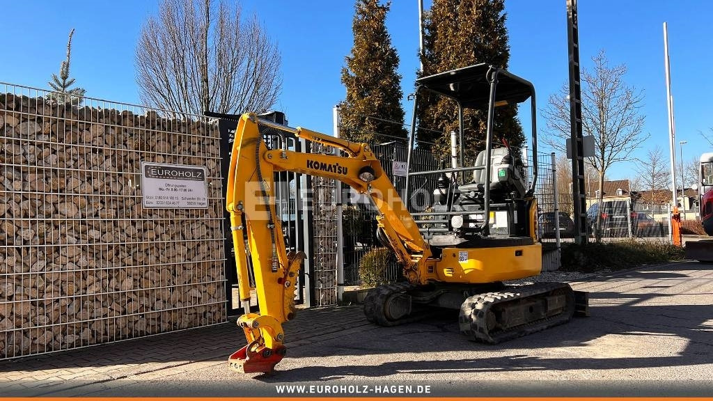 Komatsu Minibagger PC 16 R-3HS, Schnellwechsler MS01 - Мини-экскаватор: фото 1 Komatsu Minibagger PC 16 R-3HS, Schnellwechsler MS01 - Мини-экскаватор: фото 1