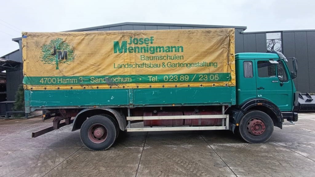 Mercedes-Benz SK 1628, Pritsche, Plane, Alubordwände 3-seitig - Тентованный грузовик: фото 2 Mercedes-Benz SK 1628, Pritsche, Plane, Alubordwände 3-seitig - Тентованный грузовик: фото 2