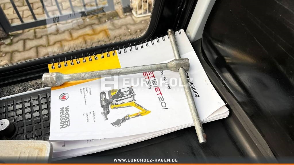 Мини-экскаватор Wacker Neuson Minibagger ET24 VDS, Schnellwechsler MS 03: фото 6