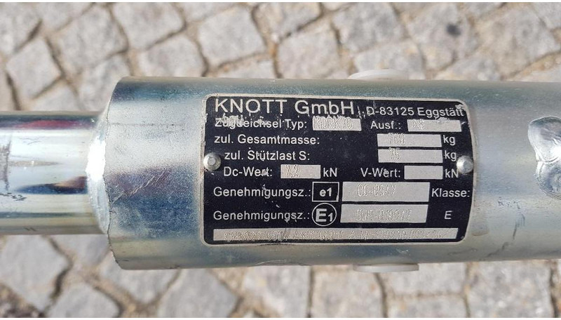 Прицеп KNOTT 1-Achs Anhänger Chassis: фото 7 Прицеп KNOTT 1-Achs Anhänger Chassis: фото 7