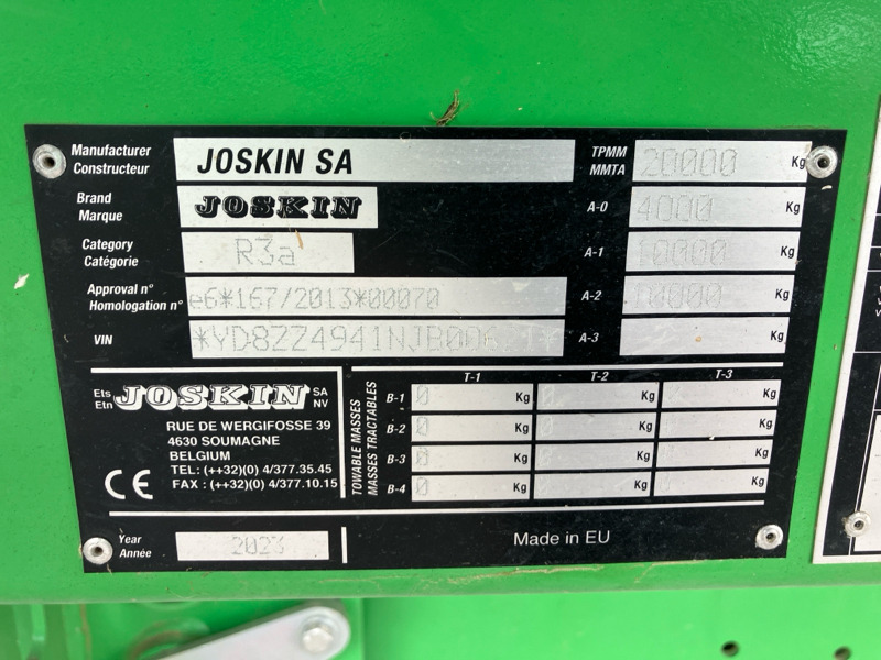 Joskin Drakkar 7600/ 33D 180 - Грузовик: фото 2 Joskin Drakkar 7600/ 33D 180 - Грузовик: фото 2