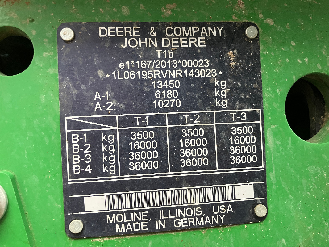 John Deere 6195R - Трактор: фото 5 John Deere 6195R - Трактор: фото 5