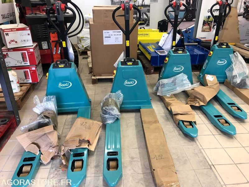 1 Transpalette Electrique 1500 Kg BAOLI - NEUF - Строительное оборудование: фото 4 1 Transpalette Electrique 1500 Kg BAOLI - NEUF - Строительное оборудование: фото 4