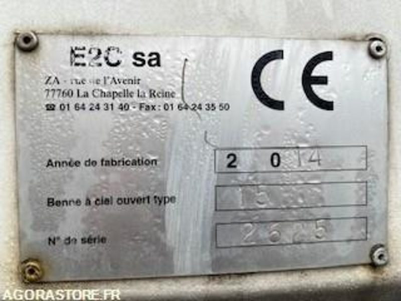 BENNE 15M3 - Контейнер для мультилифта: фото 5 BENNE 15M3 - Контейнер для мультилифта: фото 5