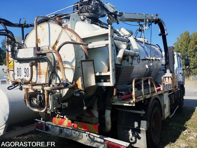 Camion 19t Hydrocureur Renault G300 Maxter 142142km – équipement Huwer - Ассенизатор: фото 5 Camion 19t Hydrocureur Renault G300 Maxter 142142km – équipement Huwer - Ассенизатор: фото 5