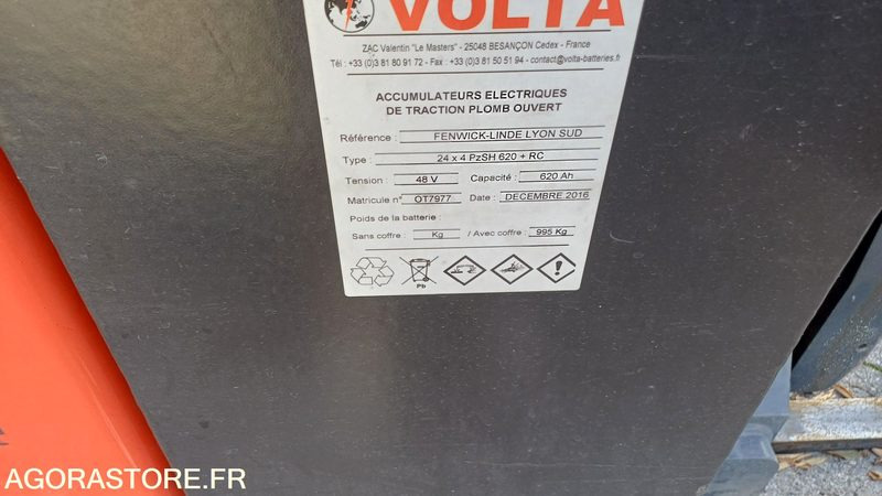 Chariot retractable (Cat.5 R489) FENWICK G1X11 4700H (C624) - Электропогрузчик: фото 5 Chariot retractable (Cat.5 R489) FENWICK G1X11 4700H (C624) - Электропогрузчик: фото 5