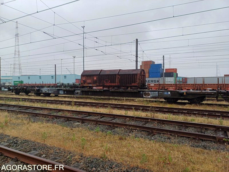 Wagon plat intermodal type Sggnss – modèle 6432B0-4, 72 pieds - 2004 (ref 1462) - Другая техника: фото 3 Wagon plat intermodal type Sggnss – modèle 6432B0-4, 72 pieds - 2004 (ref 1462) - Другая техника: фото 3