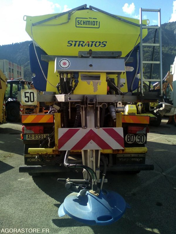 Грузовик MAN 18.280 TGM 4X4 , saleuse STRATOS B40K, lame acier, aileron déneigement: фото 6
