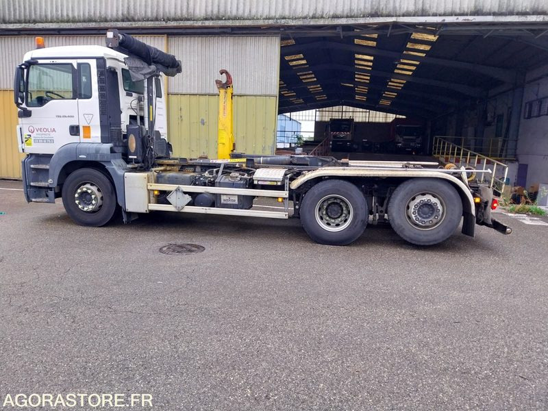 R52059 - PORTEUR POLYBENNE DE 2012 - MAN - BRAS GUIMA PALFINGER - 616 934 km - Грузовик: фото 2 R52059 - PORTEUR POLYBENNE DE 2012 - MAN - BRAS GUIMA PALFINGER - 616 934 km - Грузовик: фото 2