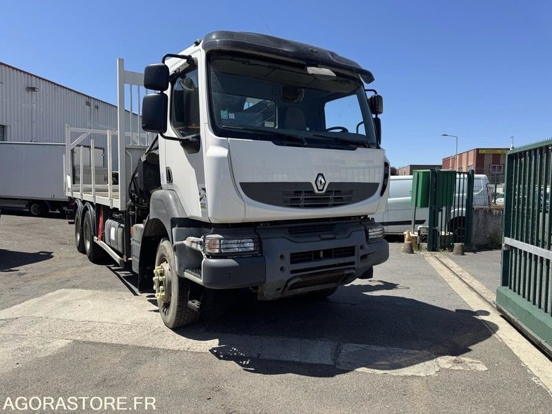 RENAULT KERAX 410.26 - CAMION PLATEAU GRUE - HIAB 200C - 2007 / 359000 - Грузовик: фото 1 RENAULT KERAX 410.26 - CAMION PLATEAU GRUE - HIAB 200C - 2007 / 359000 - Грузовик: фото 1