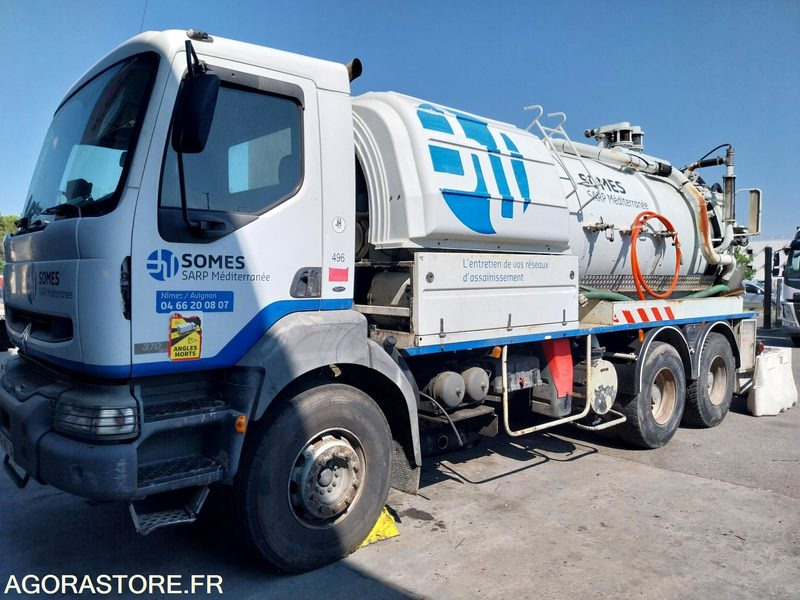 HYDROCUREUR 26T HUWER/RENAULT 496ADT34 (vente uniquement export) - Ассенизатор: фото 1 HYDROCUREUR 26T HUWER/RENAULT 496ADT34 (vente uniquement export) - Ассенизатор: фото 1