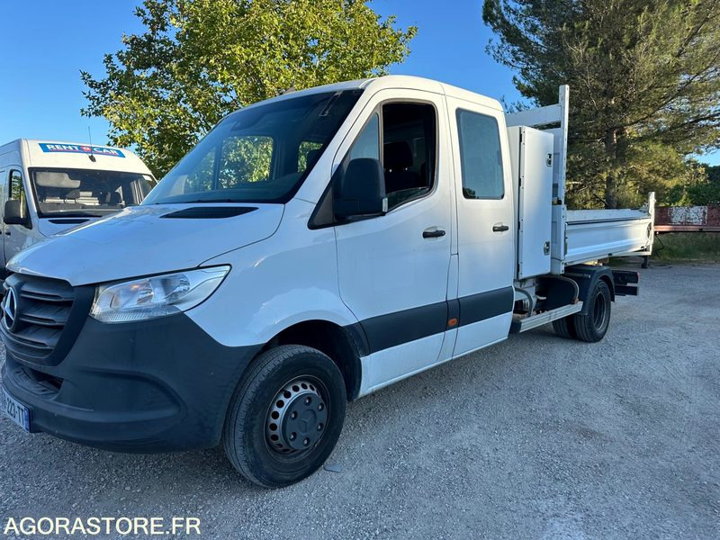 MERCEDES SPRINTER BENNE DOUBLE CABINE 514 CDI 2021 53000 KMS - Малотоннажный самосвал: фото 1 MERCEDES SPRINTER BENNE DOUBLE CABINE 514 CDI 2021 53000 KMS - Малотоннажный самосвал: фото 1