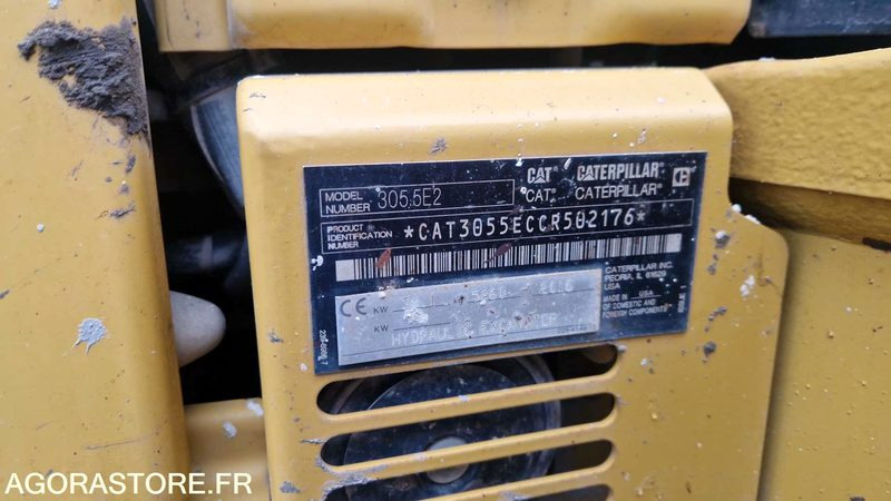 Mini pelle CATERPILLAR 305,5 ECR - CR502176 - 2016 - Гусеничный экскаватор: фото 3 Mini pelle CATERPILLAR 305,5 ECR - CR502176 - 2016 - Гусеничный экскаватор: фото 3