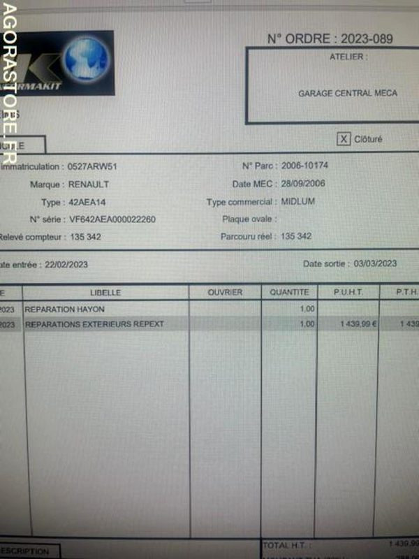 POID LOURD Renault Premium - Грузовик с закрытым кузовом: фото 5 POID LOURD Renault Premium - Грузовик с закрытым кузовом: фото 5