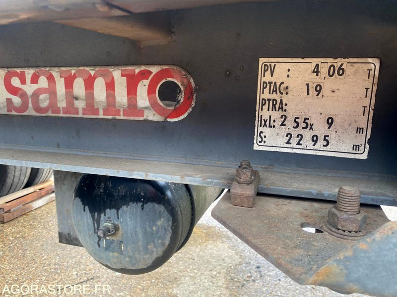REMORQUE SAMRO PORTE CAISSON - Полуприцеп: фото 3 REMORQUE SAMRO PORTE CAISSON - Полуприцеп: фото 3