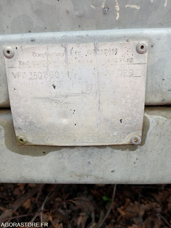 REMORQUE PORTE ENGINS - Прицеп бортовой/ Платформа: фото 1 REMORQUE PORTE ENGINS - Прицеп бортовой/ Платформа: фото 1