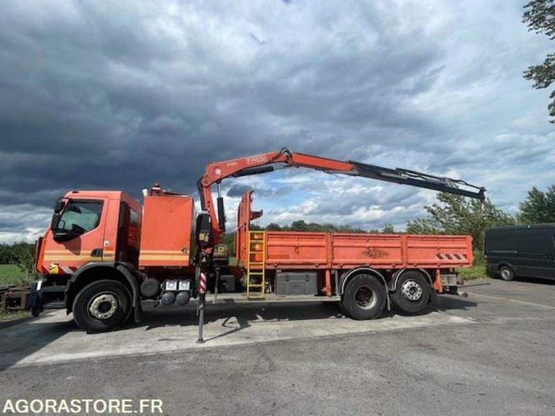 RENAULT PREMIUM LANDER 430.26 - PLATEAU GRUE - GRUE FASSI F150 + RADIO - 2011 - Грузовик бортовой/ Платформа, Автоманипулятор: фото 5 RENAULT PREMIUM LANDER 430.26 - PLATEAU GRUE - GRUE FASSI F150 + RADIO - 2011 - Грузовик бортовой/ Платформа, Автоманипулятор: фото 5