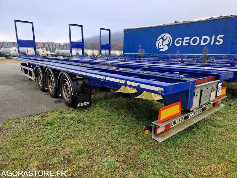 Remorque plateau Asca S322DM - 2019 - FE065JK - Полуприцеп бортовой/ Платформа: фото 4 Remorque plateau Asca S322DM - 2019 - FE065JK - Полуприцеп бортовой/ Платформа: фото 4