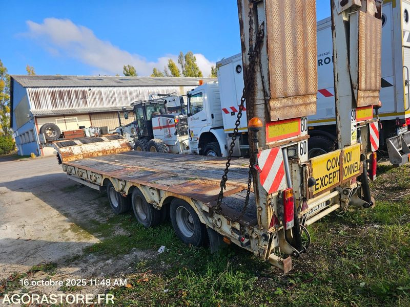 SEMI-REMORQUE PORTE ENGIN KAISER - 2001 - 128CLW77 (MPE057) - Низкорамный прицеп: фото 2 SEMI-REMORQUE PORTE ENGIN KAISER - 2001 - 128CLW77 (MPE057) - Низкорамный прицеп: фото 2