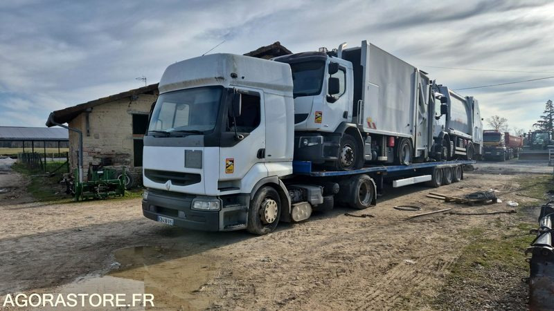 LOT de TRACTEUR RENAULT PREMIUM 2003 + semi REMORQUE + 2 BOM - Тягач: фото 1 LOT de TRACTEUR RENAULT PREMIUM 2003 + semi REMORQUE + 2 BOM - Тягач: фото 1