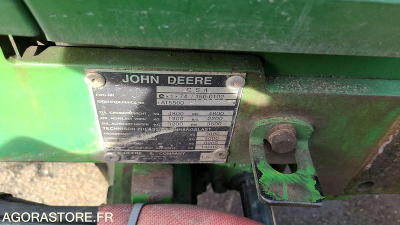 Tracteur avec chargeur - John Deere - 5550 JE - 2001 -9461ZP67 в лизинг Tracteur avec chargeur - John Deere - 5550 JE - 2001 -9461ZP67: фото 8