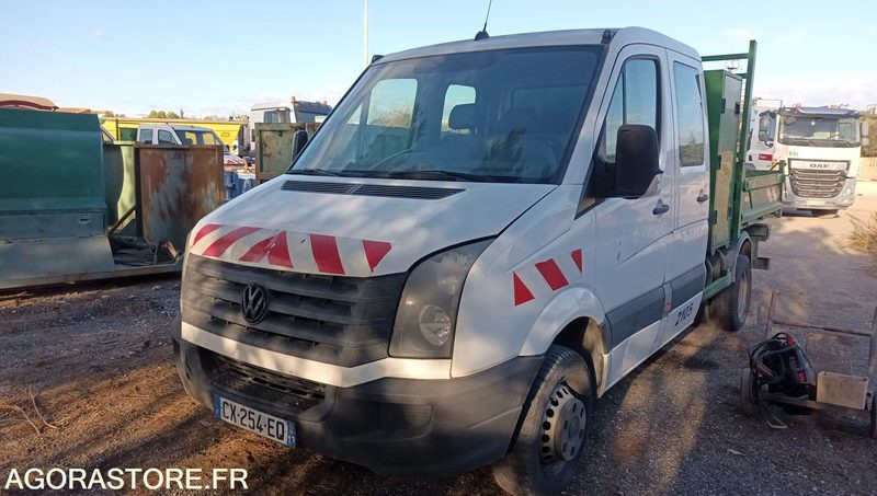 Wolkswagen Crafter benne double cabine - 2013 - CX-254-EQ - Малотоннажный самосвал: фото 1 Wolkswagen Crafter benne double cabine - 2013 - CX-254-EQ - Малотоннажный самосвал: фото 1