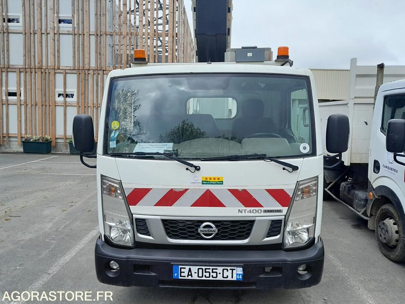 Грузовик с подъемником camion Nacelle nissan cabstar moins de 3.5 t nacelle time france: фото 8
