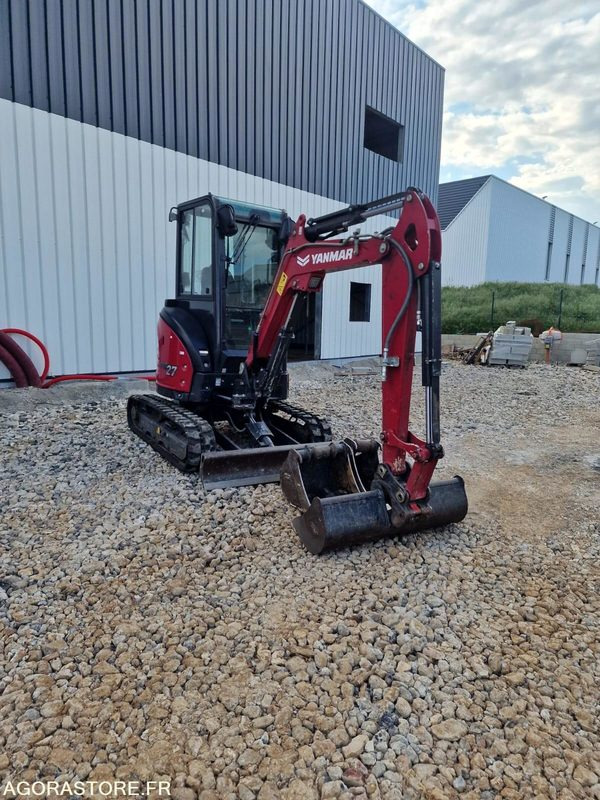 Minipelle yanmar vio27-6 - 2024 - 809 heures + 3 godets - Экскаватор: фото 2 Minipelle yanmar vio27-6 - 2024 - 809 heures + 3 godets - Экскаватор: фото 2