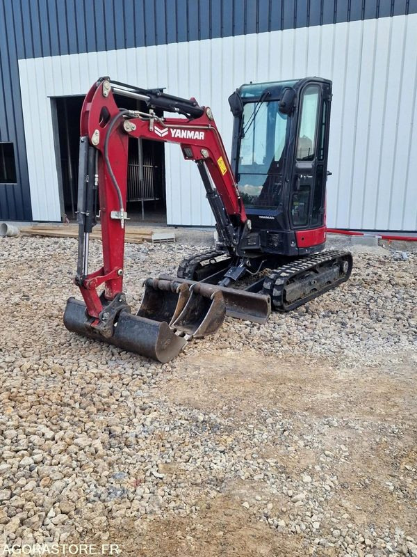 Minipelle yanmar vio27-6 - 2024 - 809 heures + 3 godets - Экскаватор: фото 1 Minipelle yanmar vio27-6 - 2024 - 809 heures + 3 godets - Экскаватор: фото 1