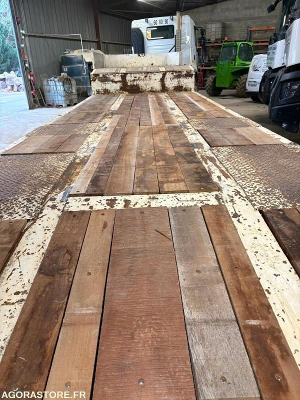 Porte engins ROBUSTE KAISER - 2010 - plancher neuf - Низкорамный прицеп: фото 4 Porte engins ROBUSTE KAISER - 2010 - plancher neuf - Низкорамный прицеп: фото 4