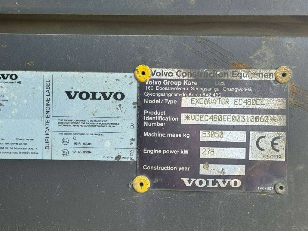 Volvo EC 480 E LR - Гусеничный экскаватор: фото 5 Volvo EC 480 E LR - Гусеничный экскаватор: фото 5