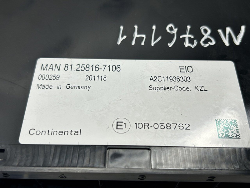 MAN EIO - Блок управления для Грузовиков: фото 4 MAN EIO - Блок управления для Грузовиков: фото 4