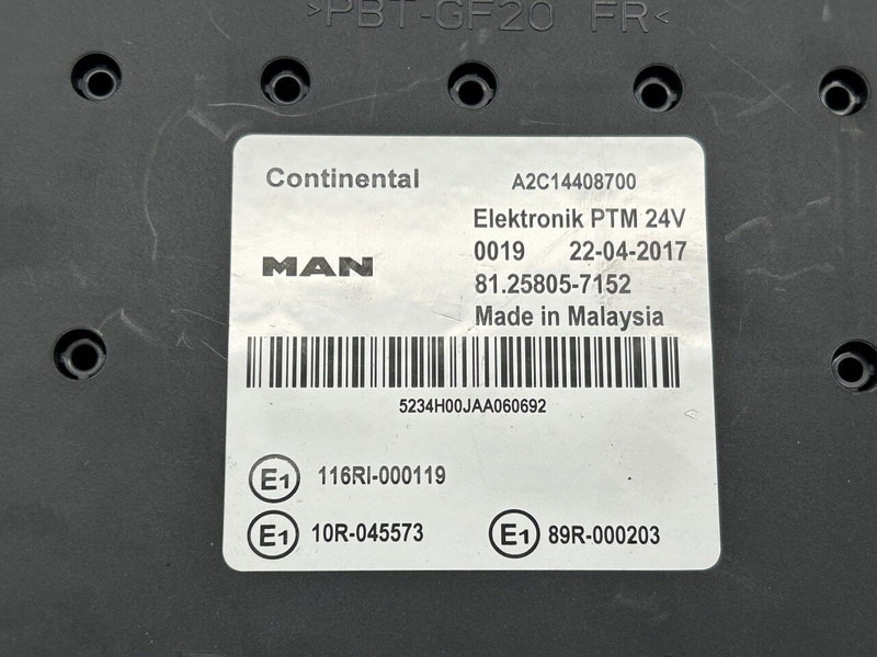 MAN Elektronik PTM - Блок управления для Грузовиков: фото 4 MAN Elektronik PTM - Блок управления для Грузовиков: фото 4