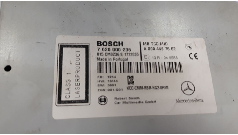 Mercedes-Benz Radio Navigation system - Приборная панель для Грузовиков: фото 4 Mercedes-Benz Radio Navigation system - Приборная панель для Грузовиков: фото 4