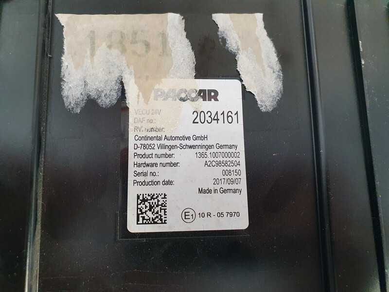 PACCAR VECU - Блок управления для Грузовиков: фото 2 PACCAR VECU - Блок управления для Грузовиков: фото 2