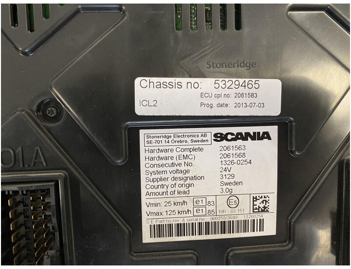 Scania R410 - Приборная панель для Грузовиков: фото 3 Scania R410 - Приборная панель для Грузовиков: фото 3