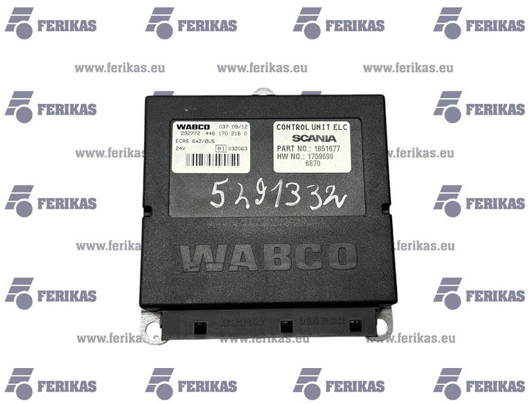 Wabco ECAS control unit - Блок управления для Грузовиков: фото 1 Wabco ECAS control unit - Блок управления для Грузовиков: фото 1
