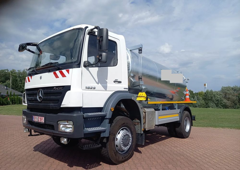 Mercedes-Benz AXOR 1829 4X4 4 WD ALLOARD - Грузовик-цистерна: фото 4 Mercedes-Benz AXOR 1829 4X4 4 WD ALLOARD - Грузовик-цистерна: фото 4