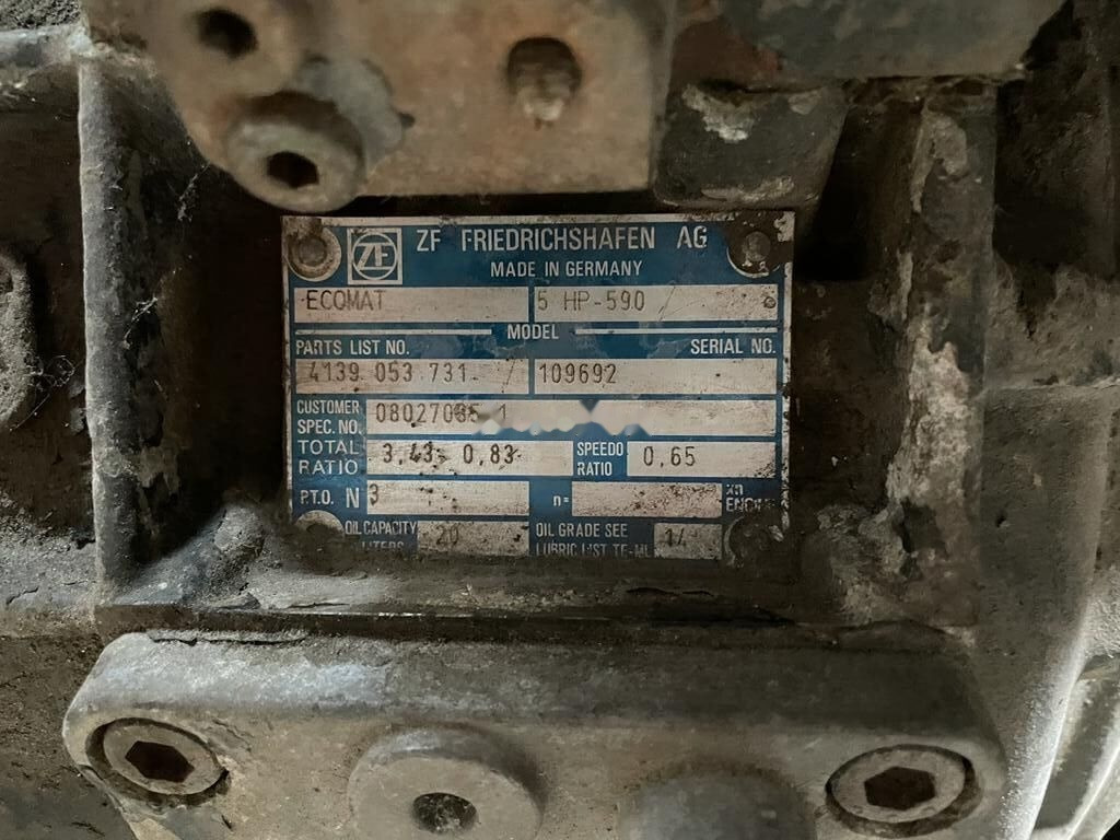 Коробка передач для Автобусов ZF 5HP 590 .5HP602c. 5HP502C . 5HP500 .4HP500 / dlya Mersede   Scania Volvo B 6: фото 17