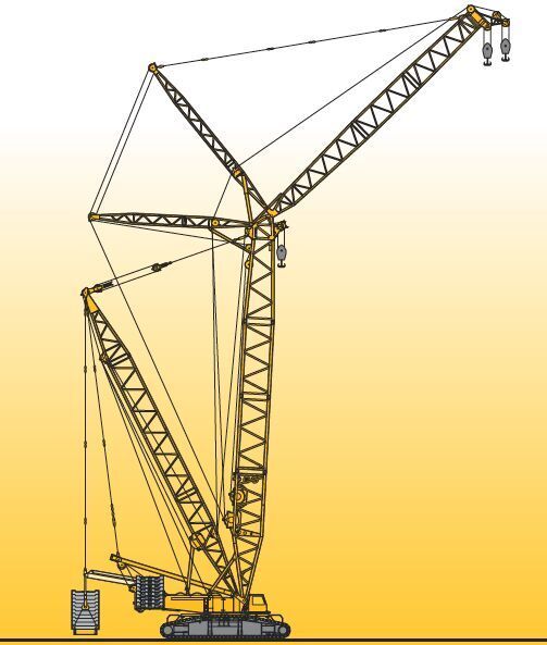 LIEBHERR LR1750 - Гусеничный кран: фото 1 LIEBHERR LR1750 - Гусеничный кран: фото 1