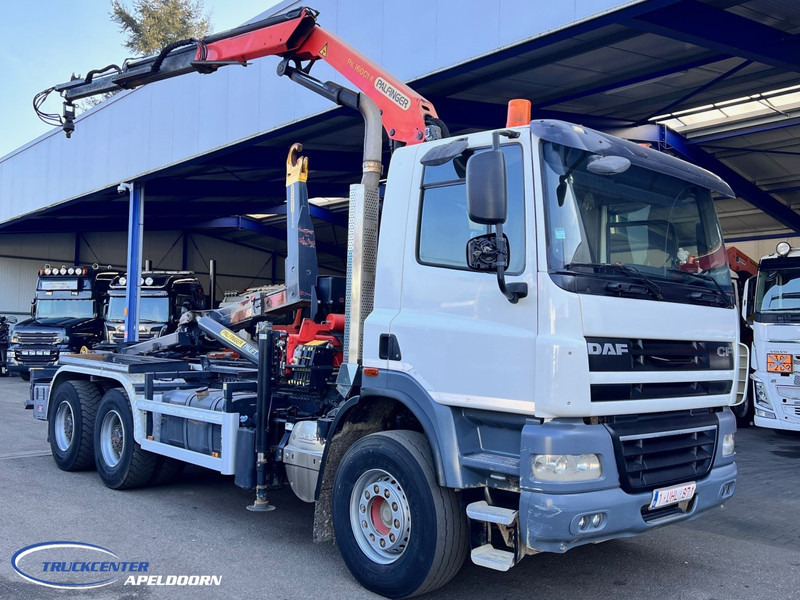 DAF CF 85.410 6x4 Steel springs, Palfinger PK 16001, Palift - Крюковой мультилифт, Автоманипулятор: фото 1 DAF CF 85.410 6x4 Steel springs, Palfinger PK 16001, Palift - Крюковой мультилифт, Автоманипулятор: фото 1