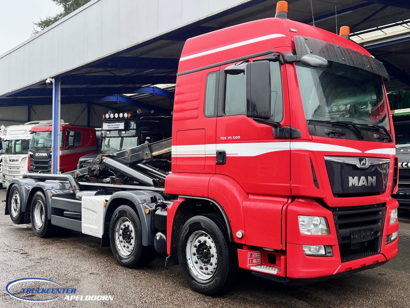 MAN TGS 35.500 8x2, Euro 6, Blower compressor - Крюковой мультилифт: фото 1 MAN TGS 35.500 8x2, Euro 6, Blower compressor - Крюковой мультилифт: фото 1