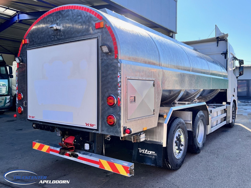 Scania R500 NGS 15000 Liter, Retarder, Steering axle, Stainless steel - Edelstahlt, Milk - Milch - Water - Грузовик-цистерна: фото 2 Scania R500 NGS 15000 Liter, Retarder, Steering axle, Stainless steel - Edelstahlt, Milk - Milch - Water - Грузовик-цистерна: фото 2