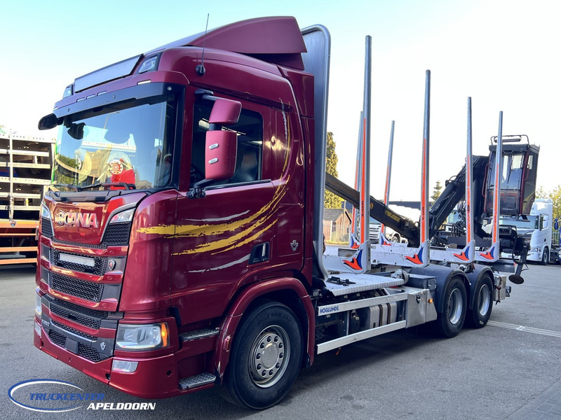 Scania R650 V8 NGS 6x4, Retarder, Jonsered ('19) - Лесовоз, Автоманипулятор: фото 3 Scania R650 V8 NGS 6x4, Retarder, Jonsered ('19) - Лесовоз, Автоманипулятор: фото 3
