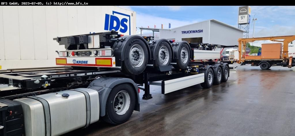 Krone Sattelauflieger Container Chassi SDC 27 eLTU5-2 Krone Sattelauflieger Container Chassi SDC 27 eLTU5-2 - Полуприцеп-контейнеровоз/ Сменный кузов: фото 2 Krone Sattelauflieger Container Chassi SDC 27 eLTU5-2 Krone Sattelauflieger Container Chassi SDC 27 eLTU5-2 - Полуприцеп-контейнеровоз/ Сменный кузов: фото 2