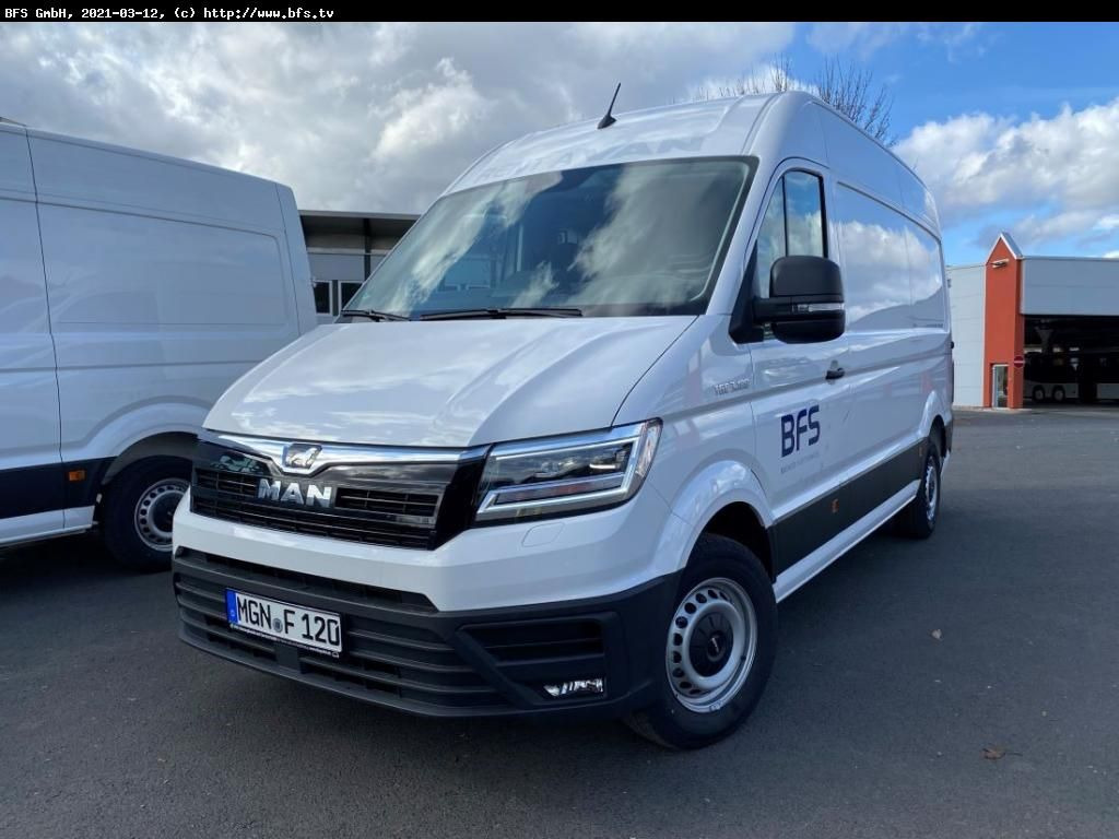 MAN TGE 3.180 4x2 F SB Automatik, keine AHK, 3-Sitze - Цельнометаллический фургон: фото 1 MAN TGE 3.180 4x2 F SB Automatik, keine AHK, 3-Sitze - Цельнометаллический фургон: фото 1